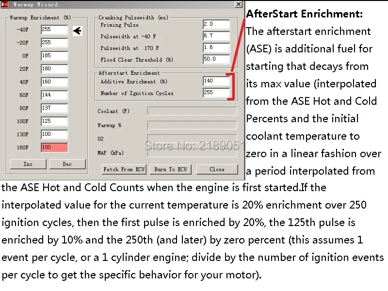 56 Tuning-Warmup Wizard 3-AfterStart Enrichment