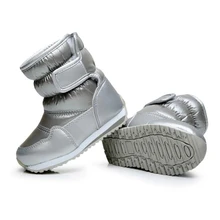 SKEHK Russian Winter Children Snow Boots For Girls High Quality Shoes Big Girls Kids Waterproof Warm Boots Baby Shoes Size23-36 SKEHK Russian Winter Children Snow Boots For Girls High Quality Shoes Big Girls Kids Waterproof Warm Boots Baby Shoes Size23-36