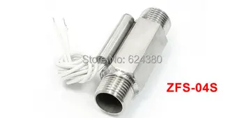 

21mm 0.83" Male Threaded Ports Metal Shell Luquid Water Flow Sensor Switch ZFS-04S for for Heater Control