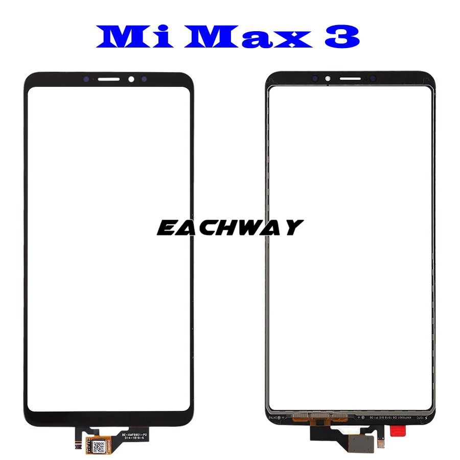 Xiaomi Mi MAX 2 Touch Screen Panel Glass Sensor Digitizer MAX3 MAX2 Pro Prime Repair Replacement For Xiaomi Mi MAX 3 Touch Panel (12)