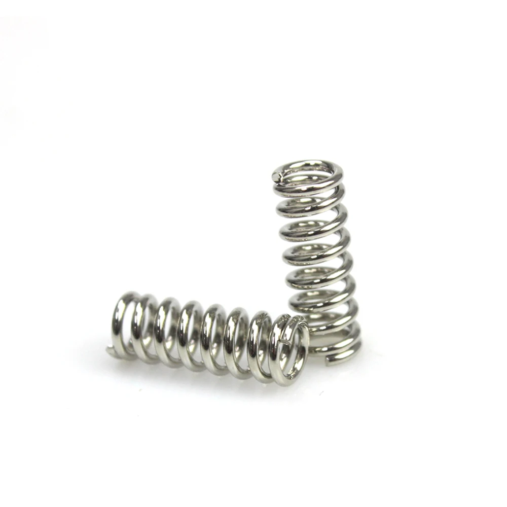 

10pcs/lot 3 D Printer Accessory Feeder Spring for Ultimaker Makerbot Wade Extruder Nickel Plating 1.2mm 20mm Top Quality
