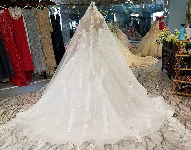 LS14440 свадебное платьеБольшие размеры цвета слоновой кости нарядное платье с бисером Милая Оптовая красоты люкс торжественное платье