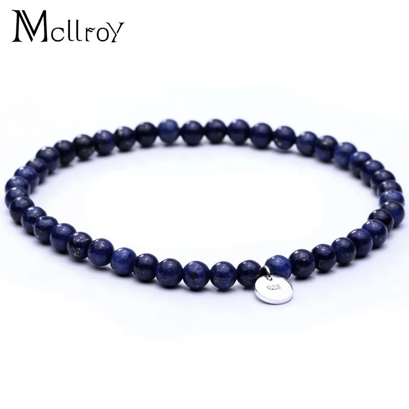 

Mcllroy Charm Bangle & Bracelet Multistyle Natural stone beads bracelet Lapis Lazuli Bracelet Woman Man pulseras para hombre