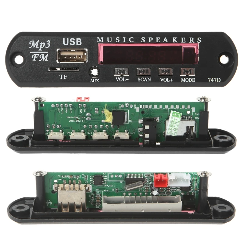 Micro USB TF Радио MP3 декодер аудио плата для автомобиля музыкальный динамик с