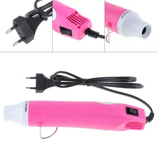 110 В/220 В 300 Вт Тепловая пушка DIY Электрическая воздуходувка ручной инструмент с термоусадочной пластиковой поверхностью и штепсельной вилкой ЕС и США для нагрева DIY аксессуары