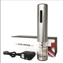 Usb зарядка Электрический открывалка для вина с светильник автоматический открывалка для бутылок штопор с фольга резак кухонные инструменты открывалка для банок