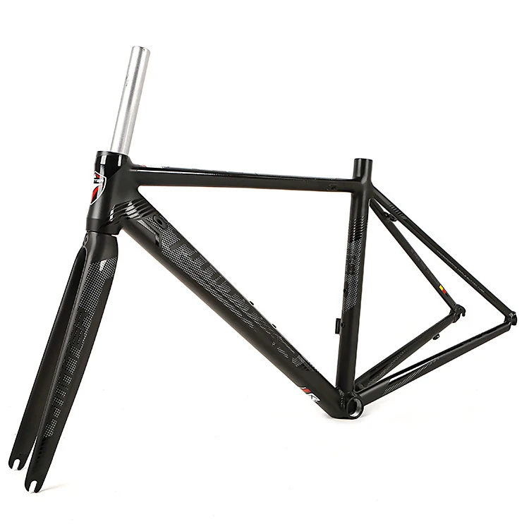 Best bike frame carbon road frame Aluminum alloy road frame Carbon fiber front fork routing 700C 44/46/48/50/52cm bicycle frame 5