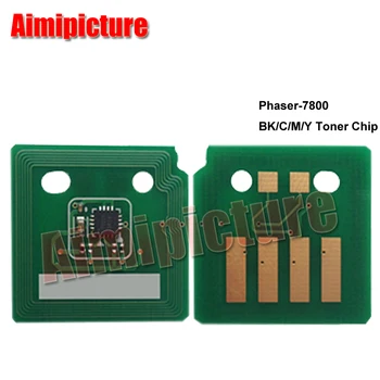 

Toner Cartridge Chip 106R01569 106R01563 106R01564 106R01565 For Xerox Phaser-7800 7800 Chip BK C M Y 3Sets free shipping
