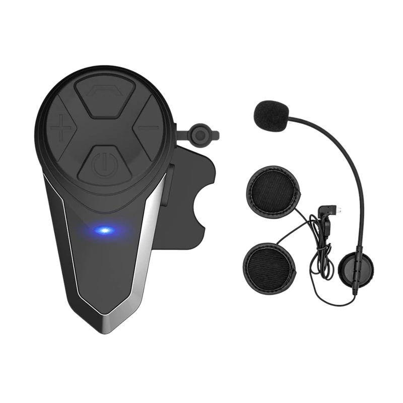

Motorcycle Bluetooth Headset,Bt-S3 1000M Helmet Bluetooth Communication Systems Ski Helmet Headphones Bluetooth Intercom Walki