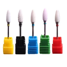 Фрезы для ногтей Cuspidal шлифовальная насадка для ногтей лак прибор для маникюра, педикюра инструмент для очистки кутикулы