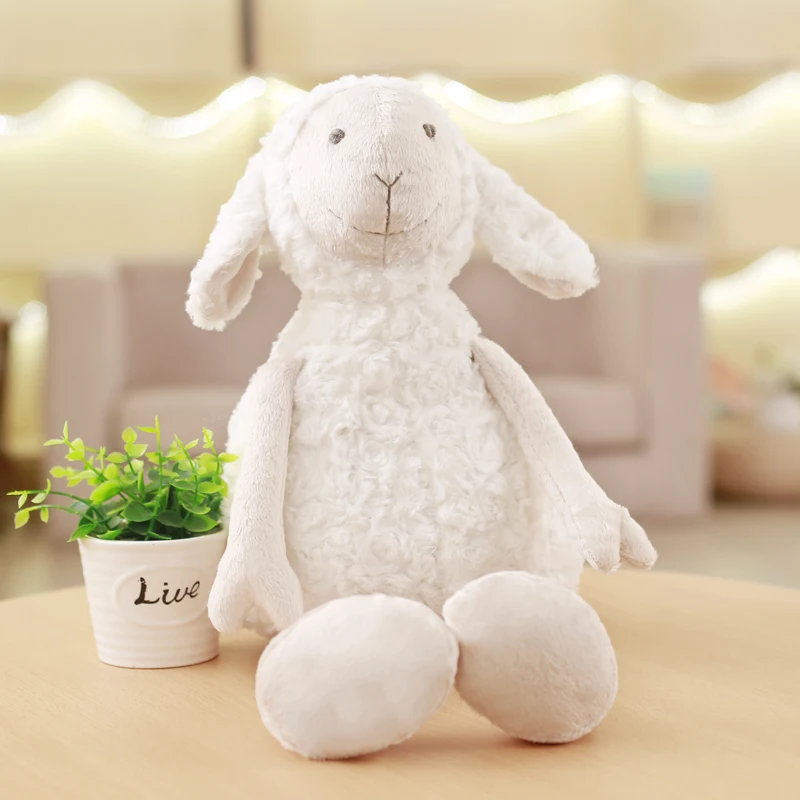 

plush sheep toy stuffed lamb baby toy yeanling soft plush kids gift toy with long legs
