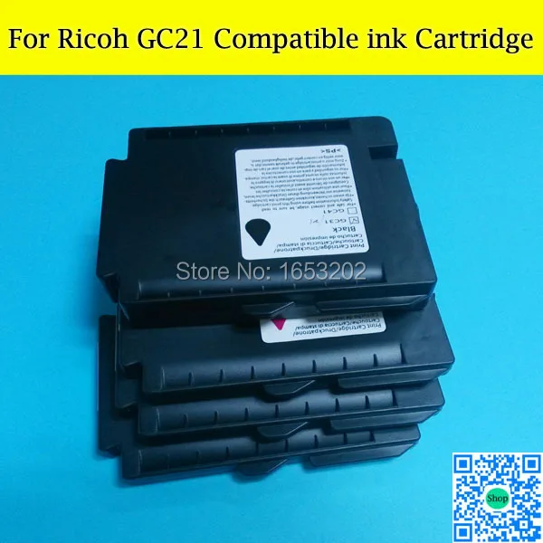 10 комплектов GC21 пустые совместимые чернильные картриджи для Ricoh GX2050 GX3050 GX7000 GX5000