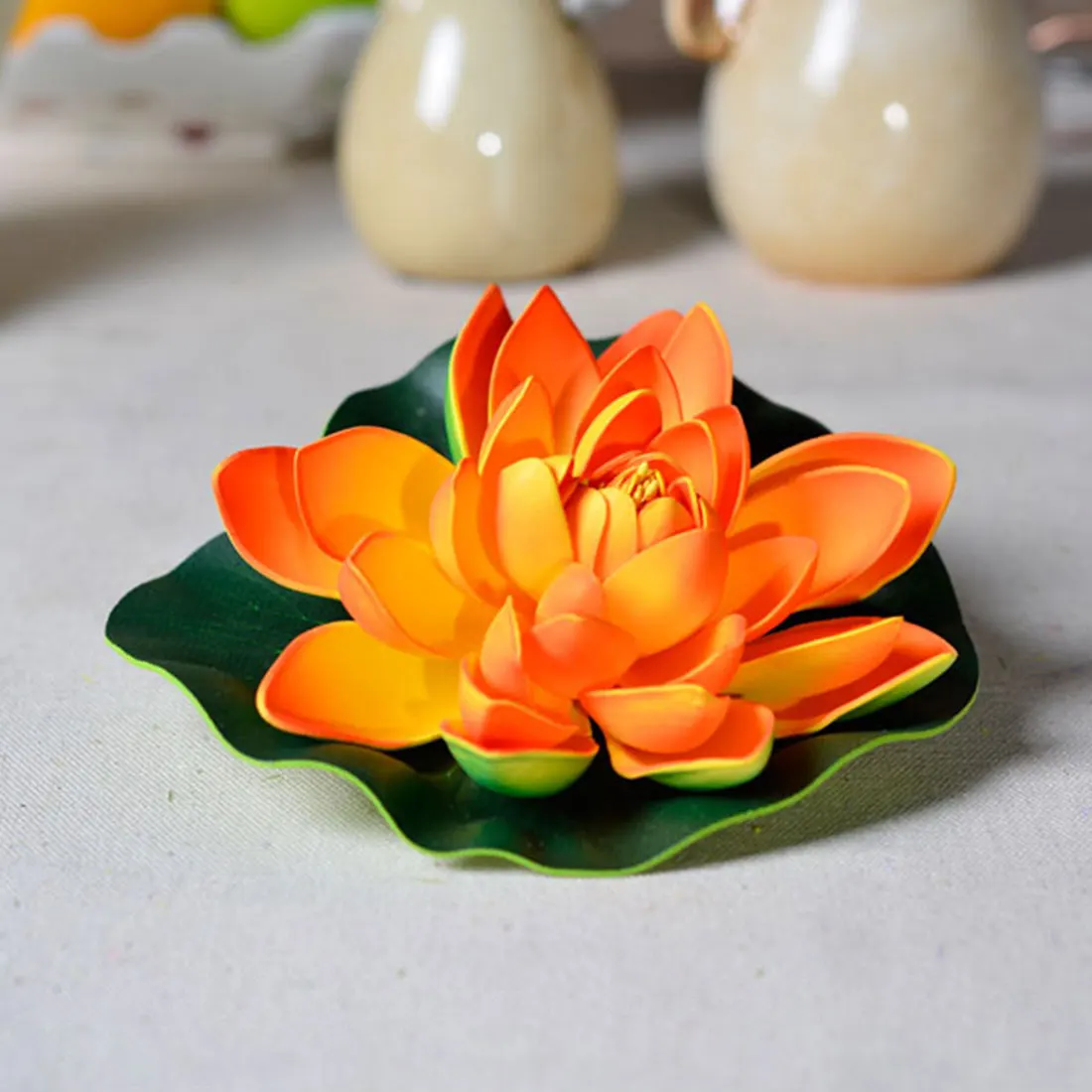 10cm artificial flowers lotus diy home decoration accessories Flowers