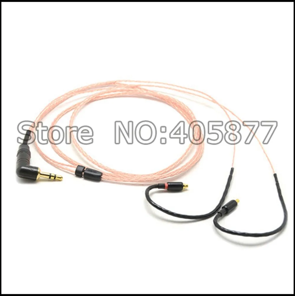 High quality 1 2M pure copper Earphone cable For Westone W60 W50 W40 W30 W20 headphone updated cable