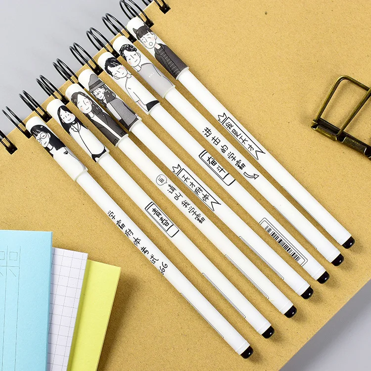 

1PC Gel Pen Cartoon Cute Creative Carbon Signature Pens Students Stationery Ceremony Prize Manufacturer (PH01)