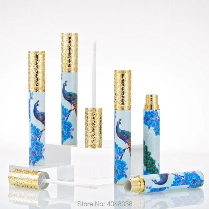 Empty Lip Gloss Tube Container 3D Lipgloss Containers Refillable Bottles Cosmetic Packaging Containers Lip Gloss Tubes (2)