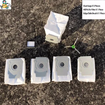 

7-pack replacement parts HEPA filter side brush dust bags for iRobot Roomba i7 i7+ vacuum cleaner accessories