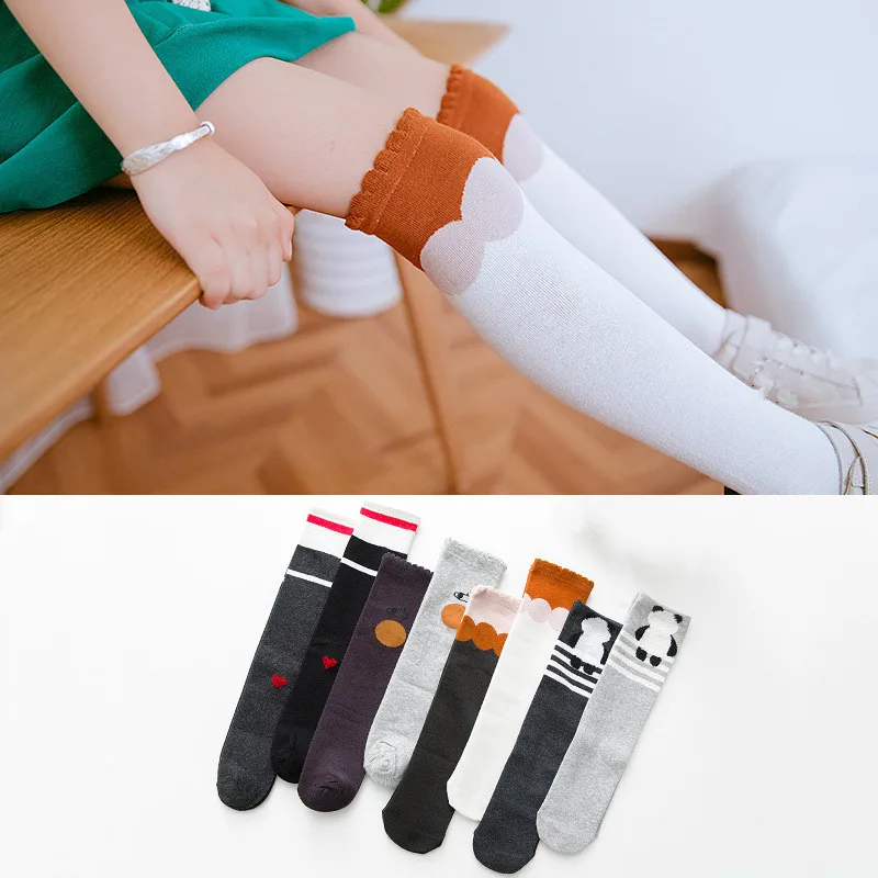 autumn Winter Girls Printed Stockings Kids | Мать и ребенок