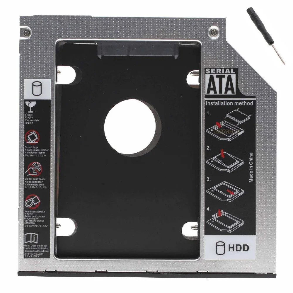 New SATA Ultrabay III 3 2nd HDD SSD hard drive Caddy bay For Lenovo