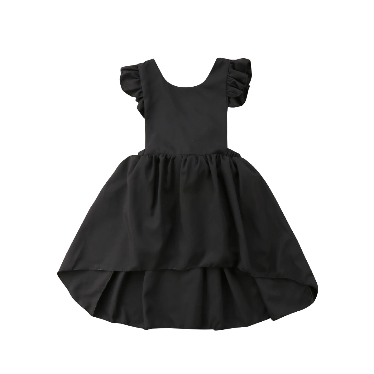 

Toddler Kid Baby Girl Sleeveless Bow Flower Party Pageant Dress Sundress Clothes