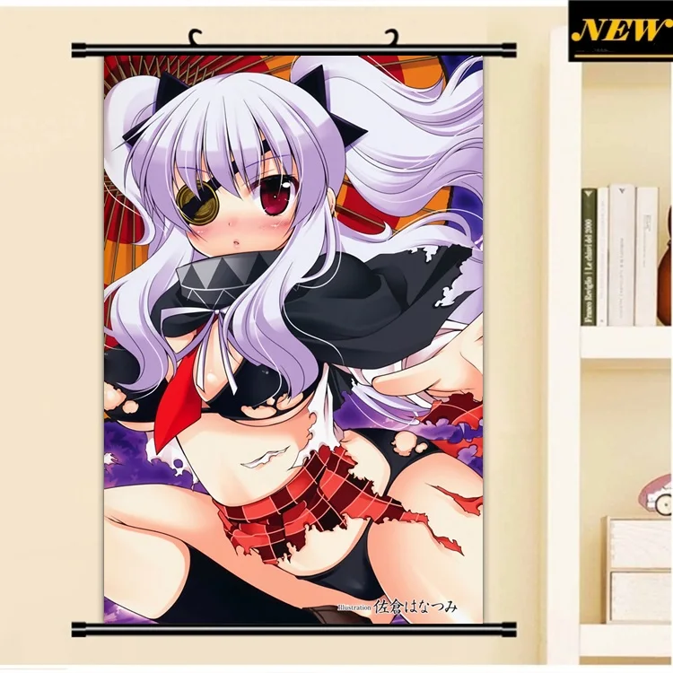40x60 см senran Кагура yagyuu пикантные cameltoe Art мультфильм аниме стены Изображение