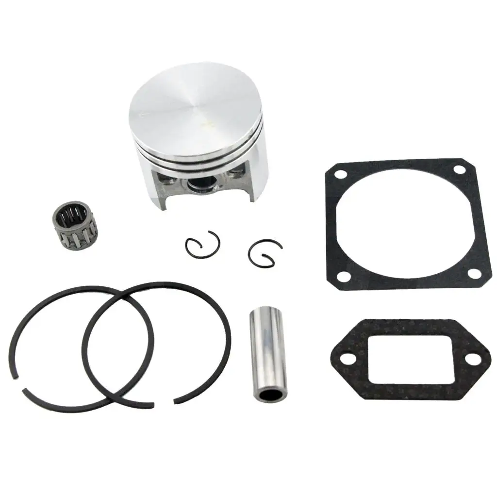Piston Kit Chainsaw Parts 52mm Piston Kit for Stihl MS380 038 Strimmer Mower Piston Pin Rings Circlip