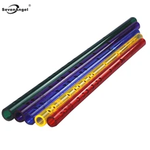 Китайские Стразы флейта поперечная Flauta Key C D E FG органическое стекло Dizi музыкальный инструмент никогда не трескается лучше, чем бамбук