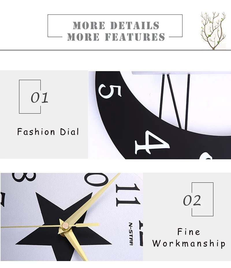 Large Digital Wall Clock (3)