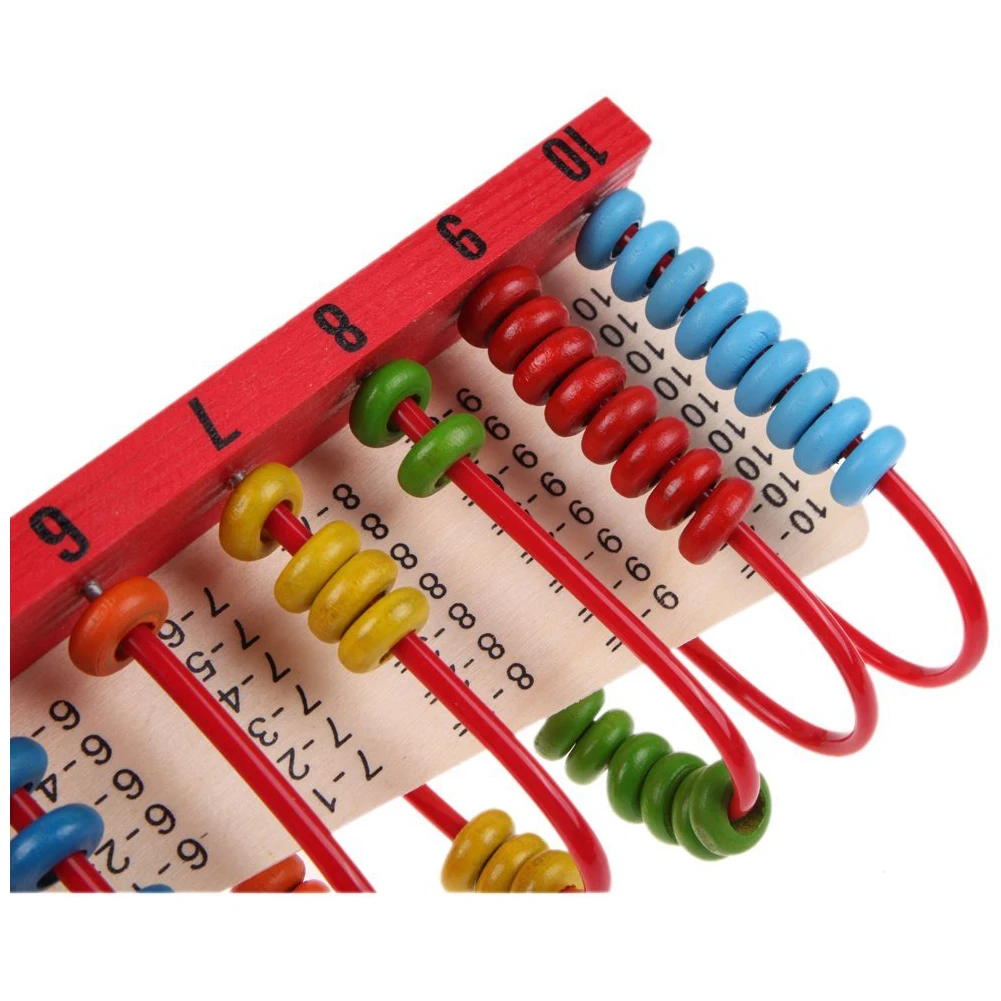 Kids Wooden Toys Child Abacus Counting Beads Maths Learning Educational Toy Kids Wooden Toys Child Abacus Counting Beads Maths Learning Educational Toy