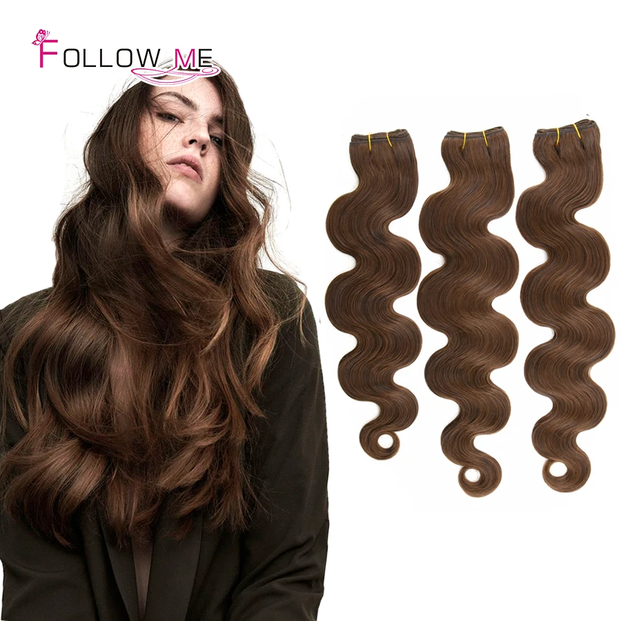 Indian Remy Hair 3 Bundles 4 14 34inches Indian Human Hair Body