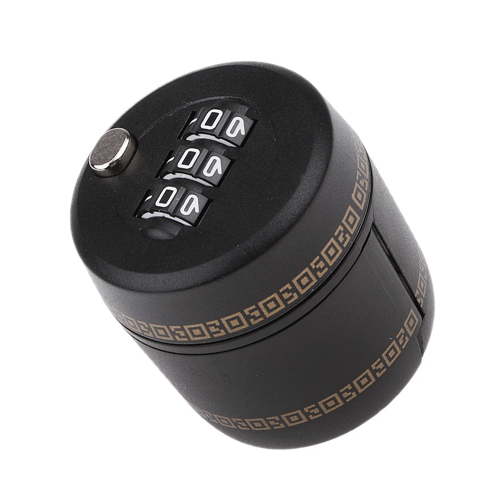 Bottle Password Lock Combination Wine Stopper Vacuum Plug Device Gift 28mm