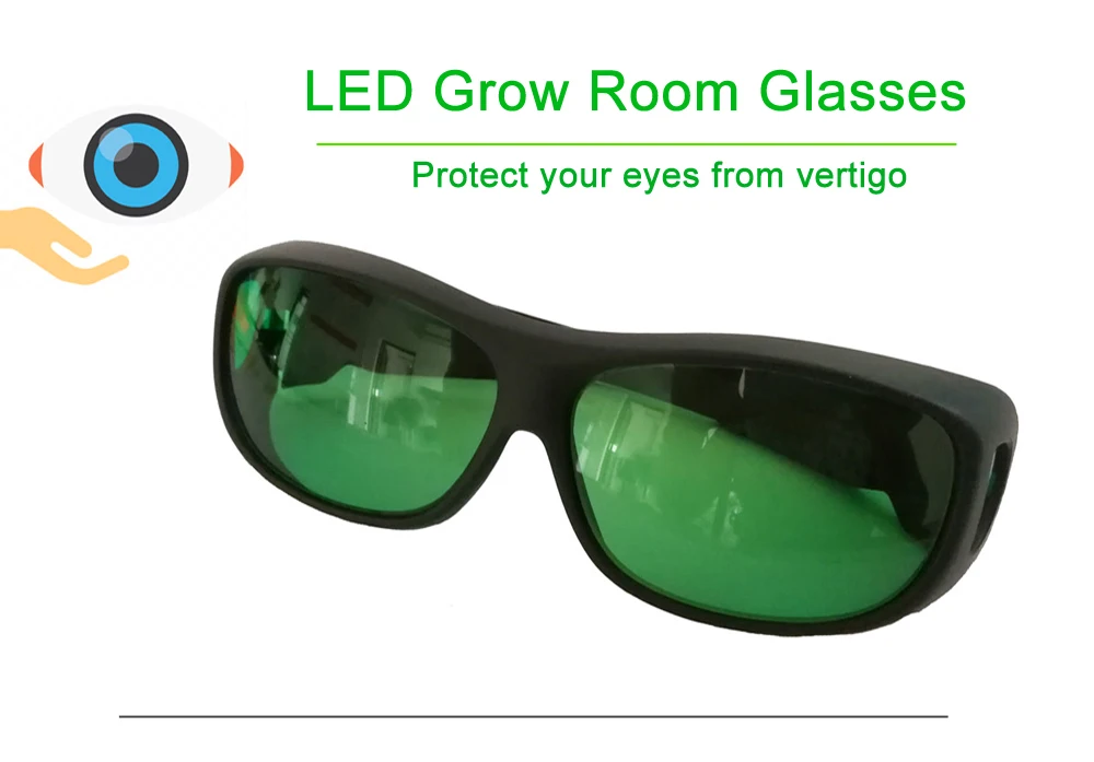 UV IR óculos polarização UV lâmpada para plantas proteger óculos