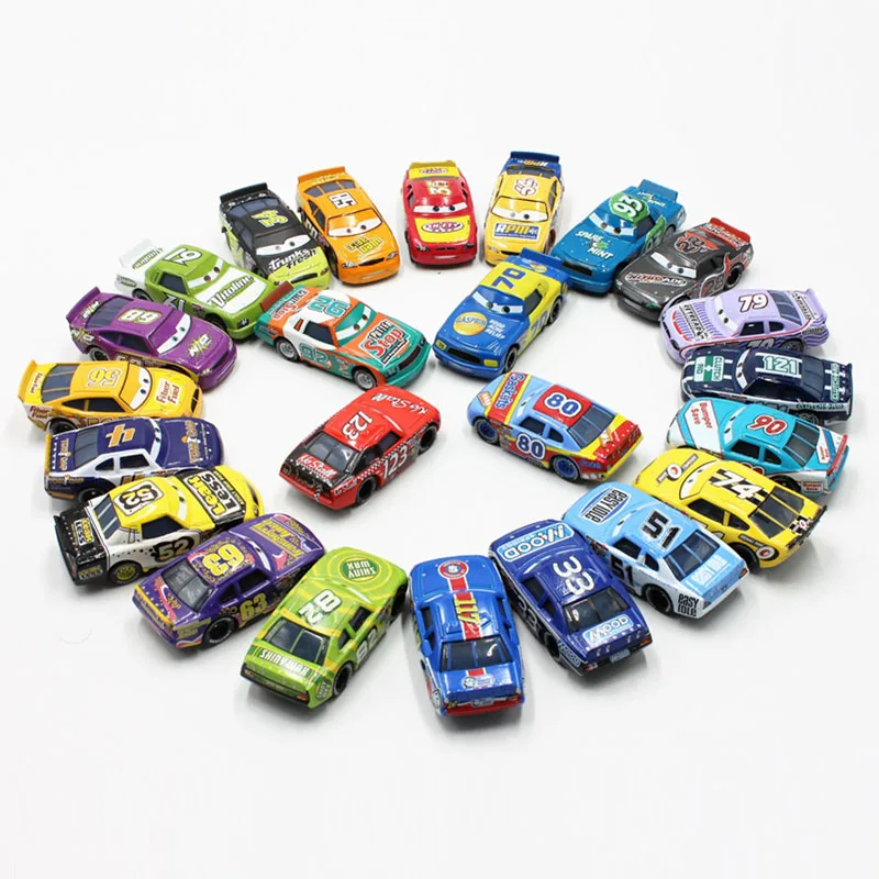 Машинки из металлического сплава в масштабе 1:55 24 вида|diecast metal|pixar carsdisney pixar |
