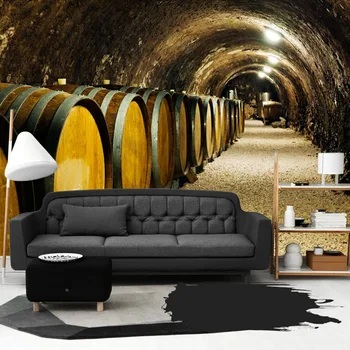 

Spatial Extension Personality Wall Mural Wallpaper HD Space-time Tunnel Modern Creativity Cafe Bar KTV Decor 3D Photo Wallpapers