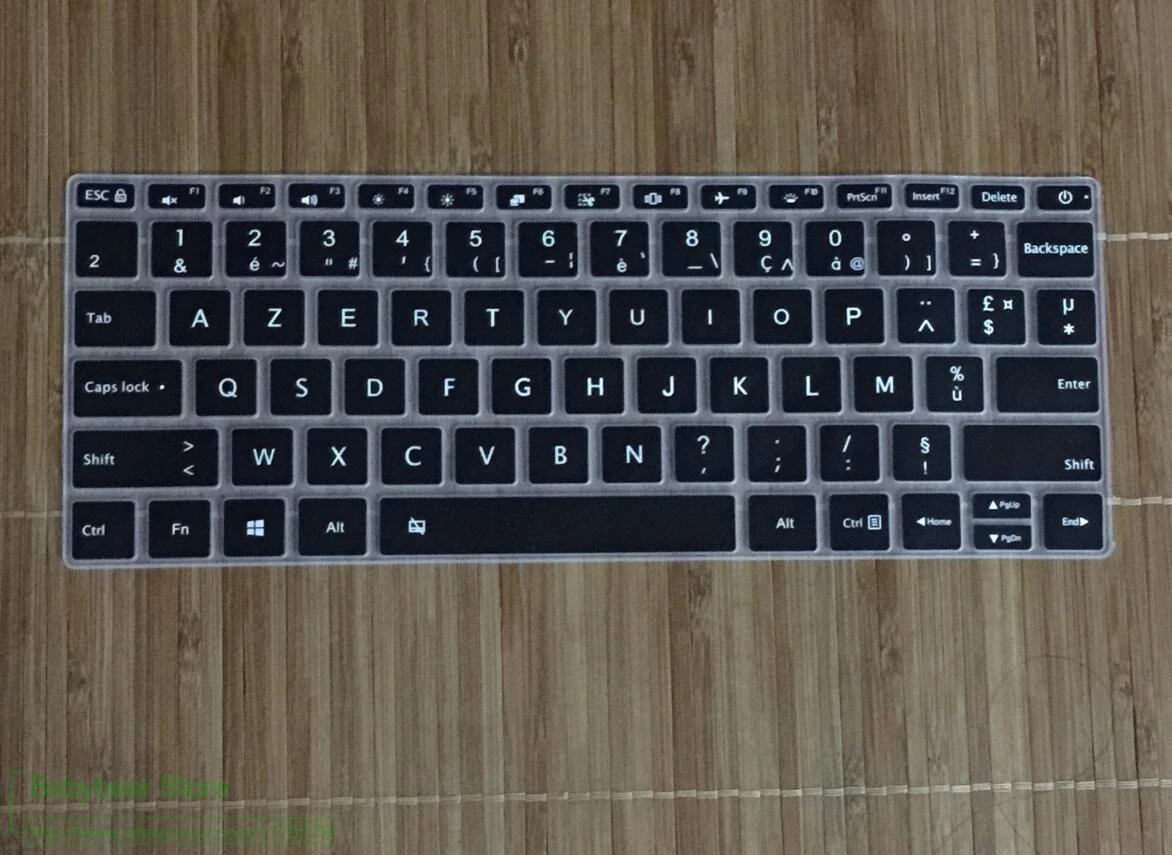 Французский клавьер ноутбук с клавиатурой AZERTY чехол для клавиатуры протектор для Xiaomi mi notebook Air 12 12,5 13 13,3 mi notebook Pro 15 15,6 дюймов
