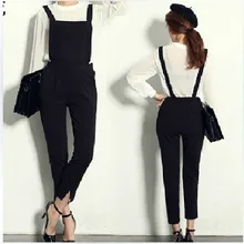 Нового размера плюс Подгонянный 6XL комбинезон черные повседневные обтягивающие штаны для женщин ol комбинезоны XL