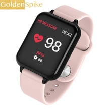 Топ B57 PK IWO женские и мужские Смарт-часы водонепроницаемые спортивные Смарт-часы монитор сердечного ритма функции кислорода в крови для IOS Android телефон