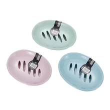 Высококачественный пластиковый двойной каркасный ящик для мыльницы держатель Контейнер для дома для ванной для душа путешествия Кемпинг