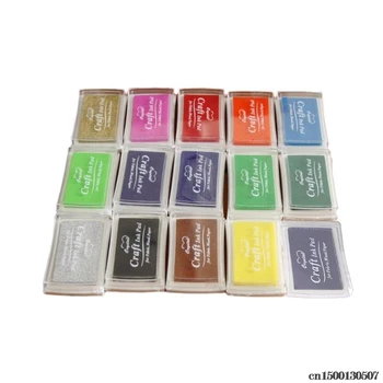 

15Pcs Kids Fingerprint Painting Colorful Ink Pad Stamp Partner Baby DIY Art Craft Seal Graffiti Tool Early Educational Toy