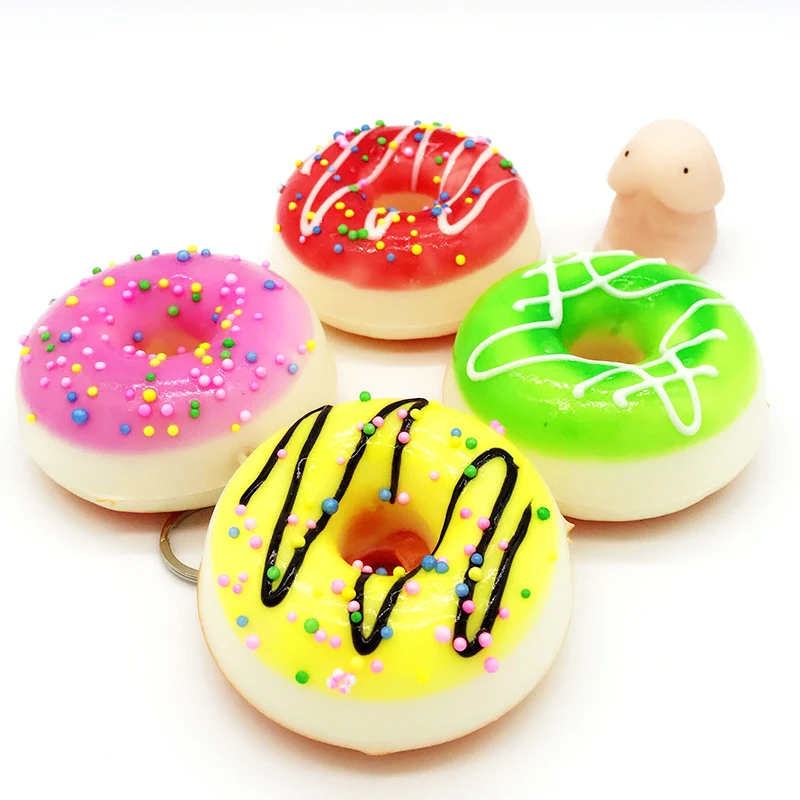 

squishy slow rising cute Doughnut wanna one squishy jumbo toys squeeze kawaii squishies lanyard for keys squishy cake