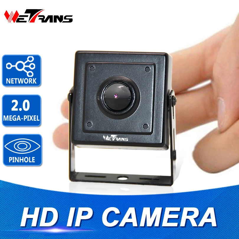 Мини IP камера Starlight SONY Sensor H.264 plug and play 40*40 мм Размер 1080P 3 7 объектив с отверстием Full HD