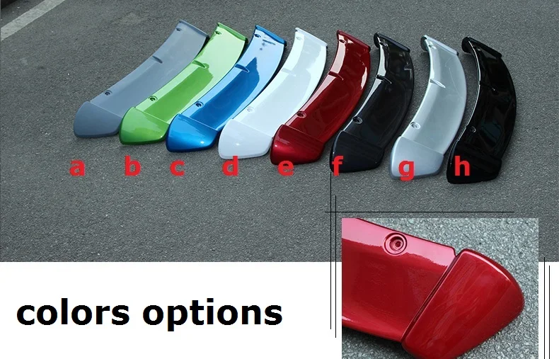 

fit for TOYOTA 2015-2016 14 YARiS baking varnish stove high quality Spoiler spoiler Wing rear wing different colors