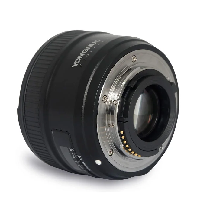 Объектив YONGNUO 35 мм YN35mm F2.0 AF/MF с фиксированным фокусом F1.8 AF/EF объектив для Canon Nikon F крепление D3200 D3400 D3100 D5300 для DLSR камеры