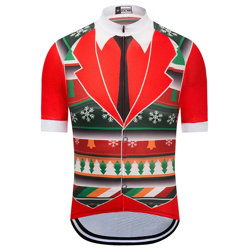 Weimostar, Рождественская Мужская футболка для велоспорта с коротким рукавом, профессиональная одежда для велоспорта, Ropa Ciclismo, одежда для велоспорта mtb, одежда для велоспорта