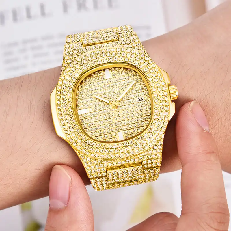 affordable iced out watches