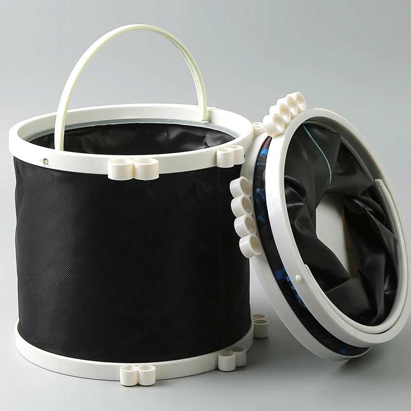 

Painting special small bucket hard bottom folding can be inserted pen canvas art supplies