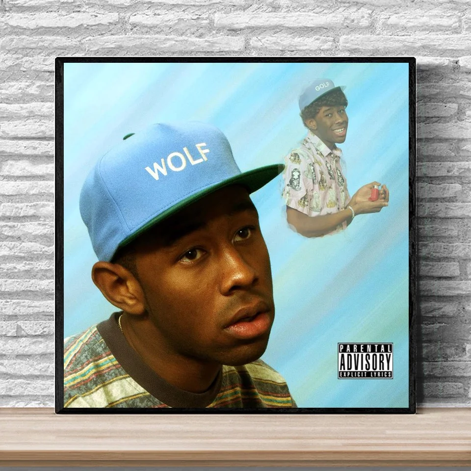 

Tyler The Creator Wolf Art Poster Album Music Cover Poster And Prints Painting Art Wall Pictures For Living Room Home Decor