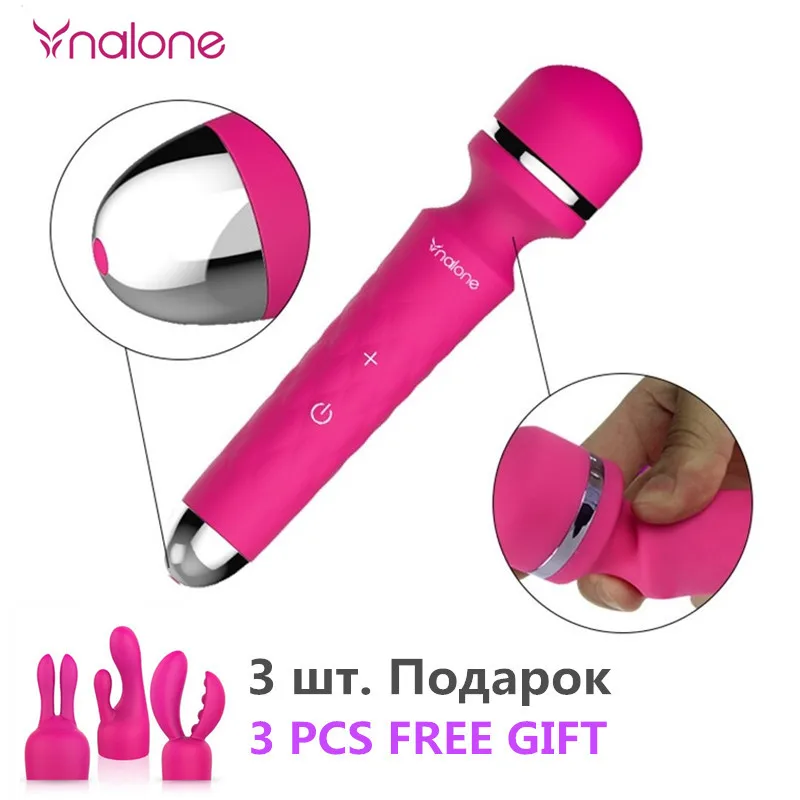 Nalone Multi Speed Waterproof G-Spot AV Wand Sex Toys Magic Wand Massager Vibrators For Woman Female Sex Toys