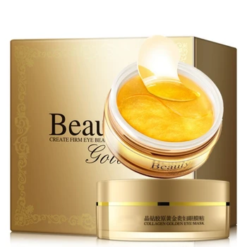 

60pcs Gold Premium First Eye Mask Ageless Sleep Eye Patches Anti Wrinkle Dark Circles Face Care Mask