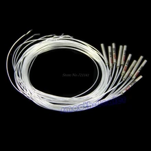 5 шт./лот водонепроницаемый PT100 Платиновый резистор датчик температуры